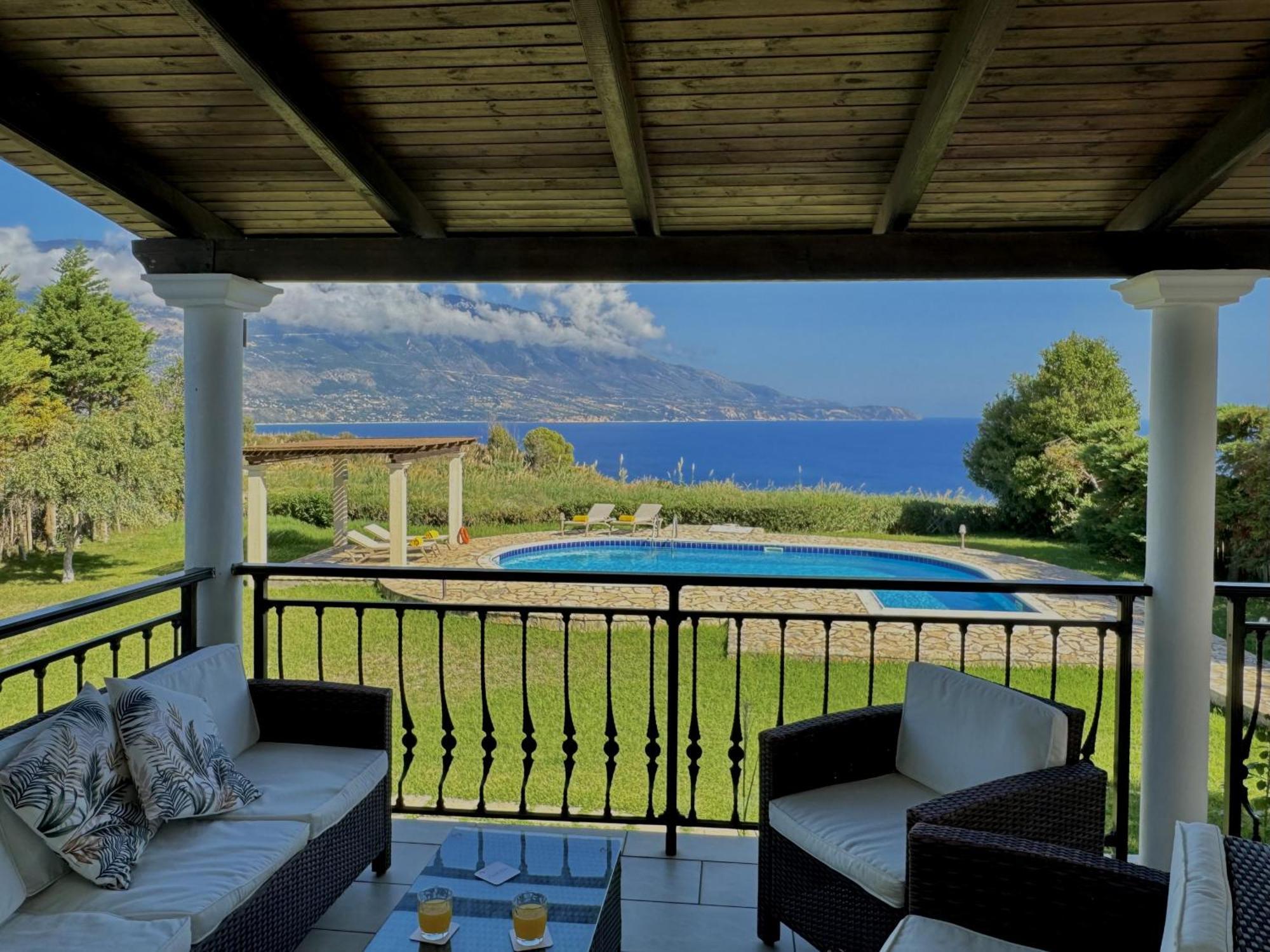 Villa Neptune Livathos  Ngoại thất bức ảnh